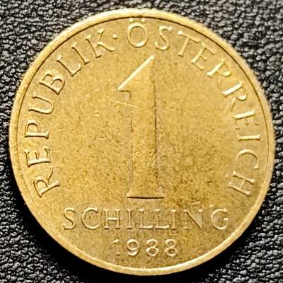 泉币菌-第173场- 精品福利场 - 奥地利1先令铜币 雪绒花