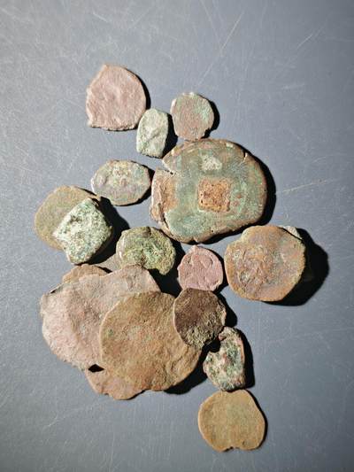 110期新疆红钱粟特钱币丝路钱币专场 - E3丝路铜币