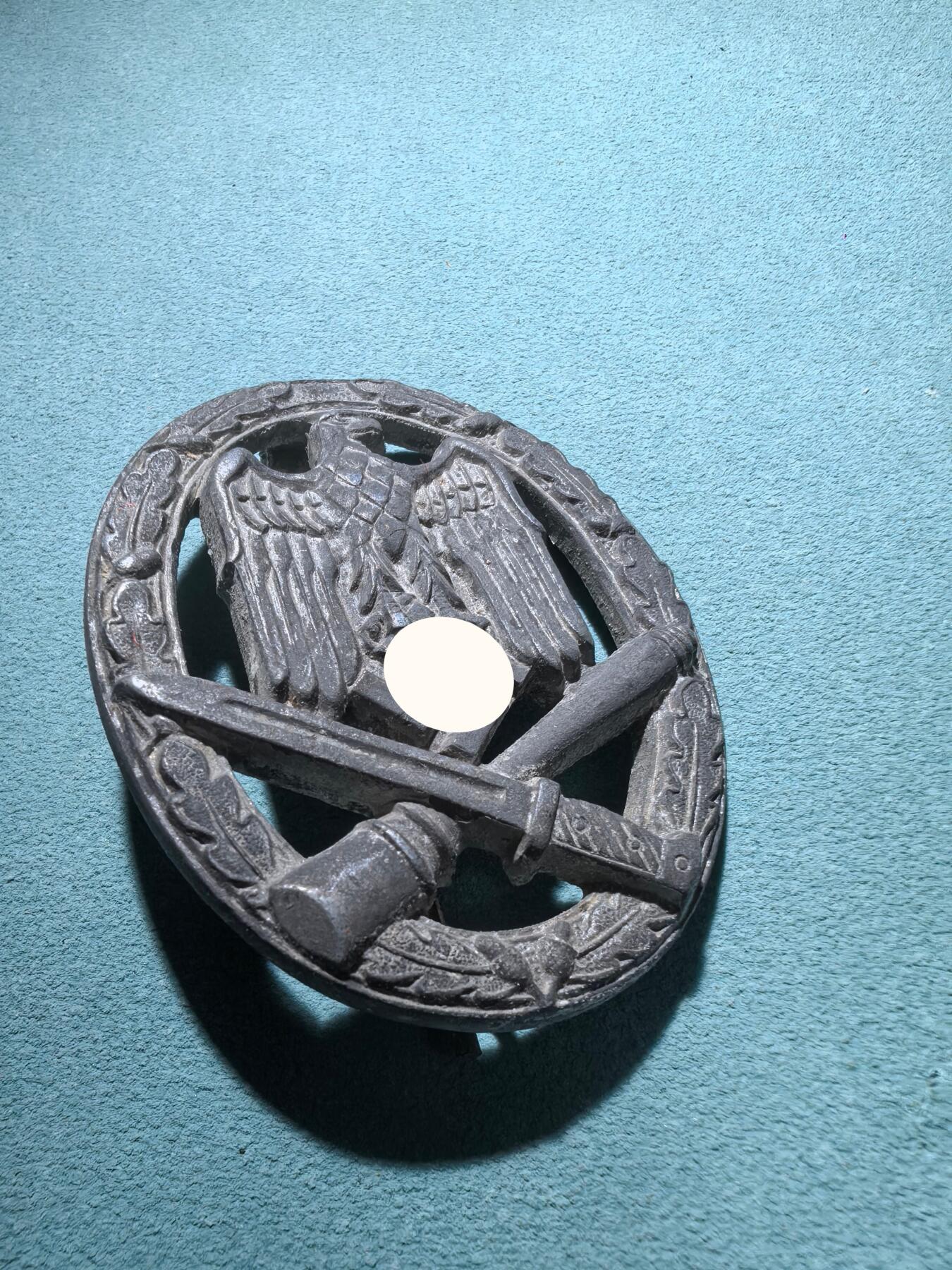 盛世勋华——号角文化勋章邮票专场拍卖第301期 德国（1939）普通突击奖章 铸造版