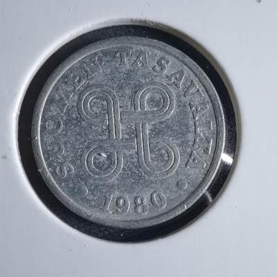 沼泽如烟--第969场 - 芬兰1980年5芬尼