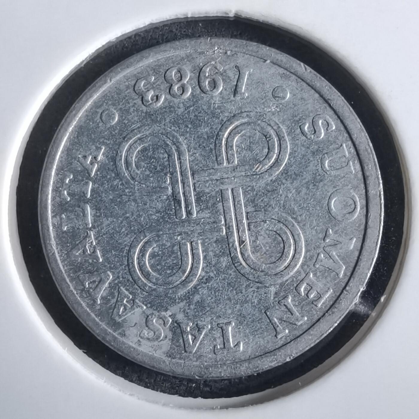 沼泽如烟--第969场 芬兰1983年5芬尼