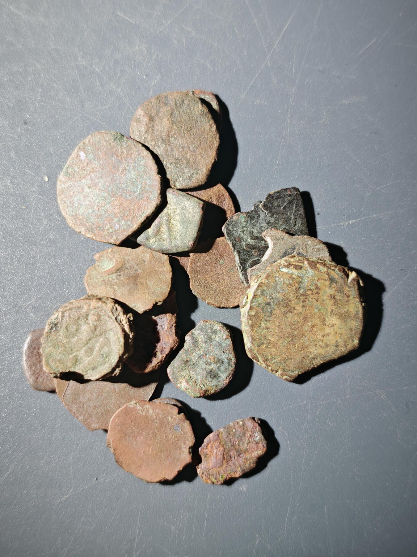 110期新疆红钱粟特钱币丝路钱币专场 E5丝路铜币