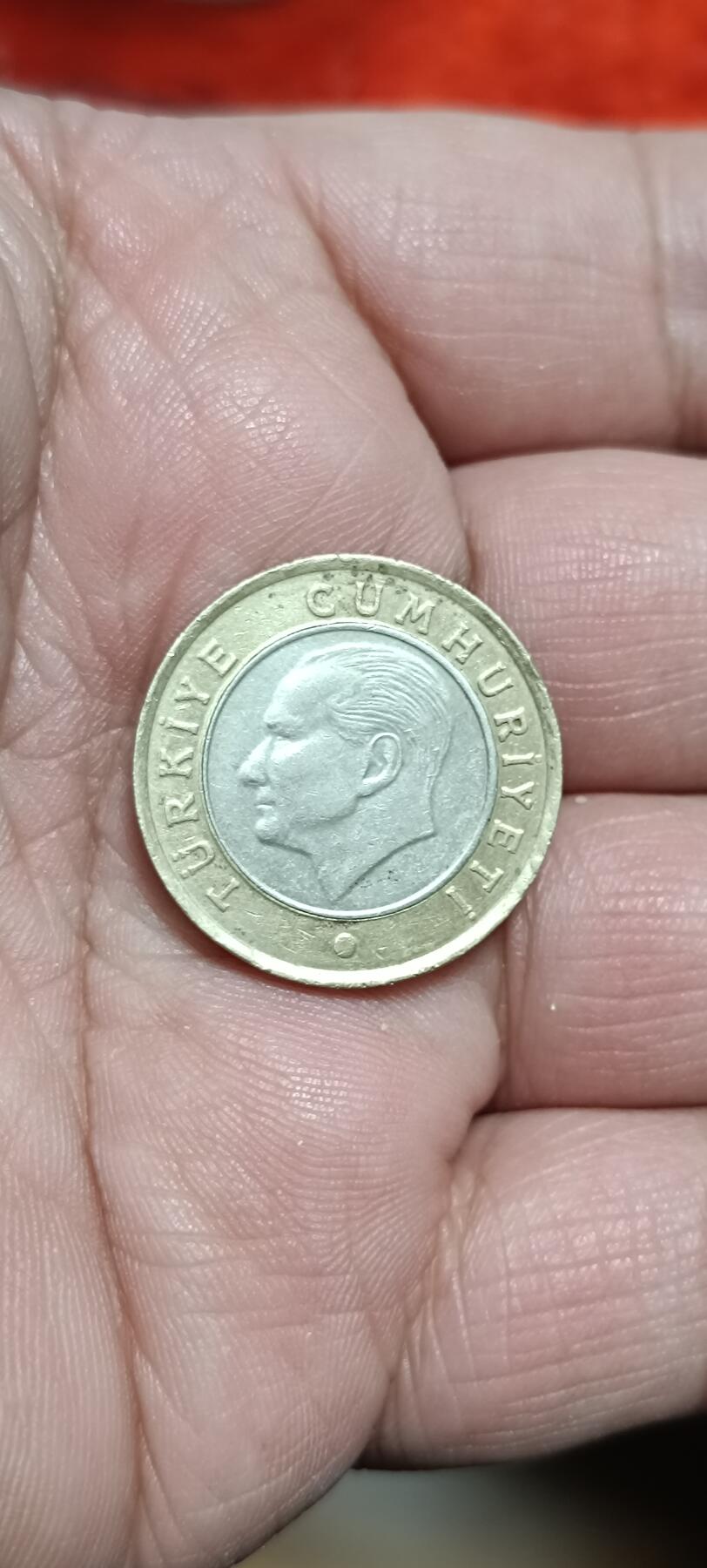 万国钱币阁第八场 土耳其双色1里拉