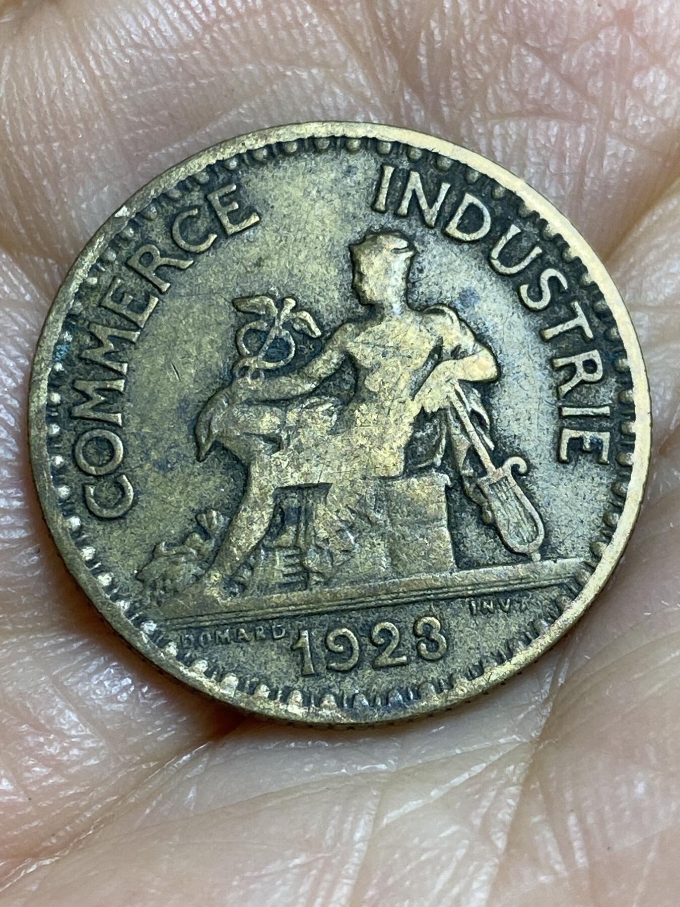 2026年第十四场(总第一百八十三场）外国好品散币场(免佣金) 法兰西第三共和国1923年1法郎