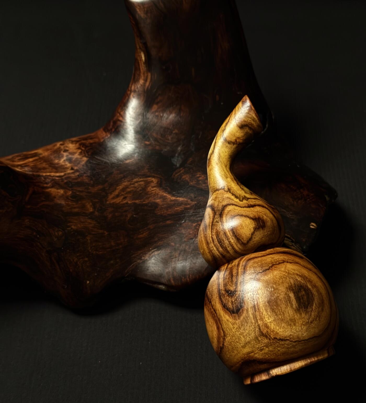 零元拍：越南黄花梨 手把件 福禄（葫芦）大肚 66，小肚 44，高 123MM，满花纹漂亮哦