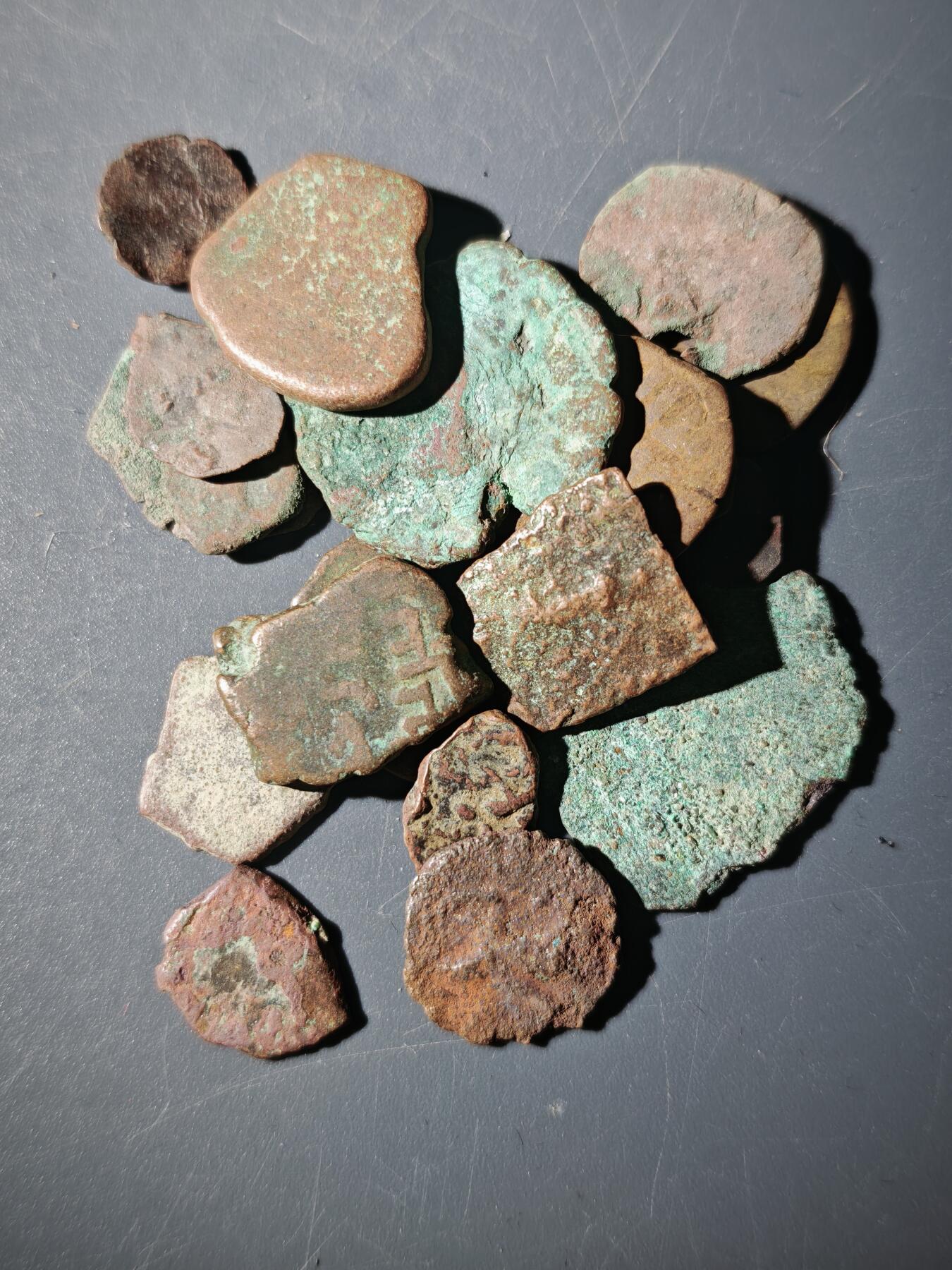 110期新疆红钱粟特钱币丝路钱币专场 E2丝路铜币