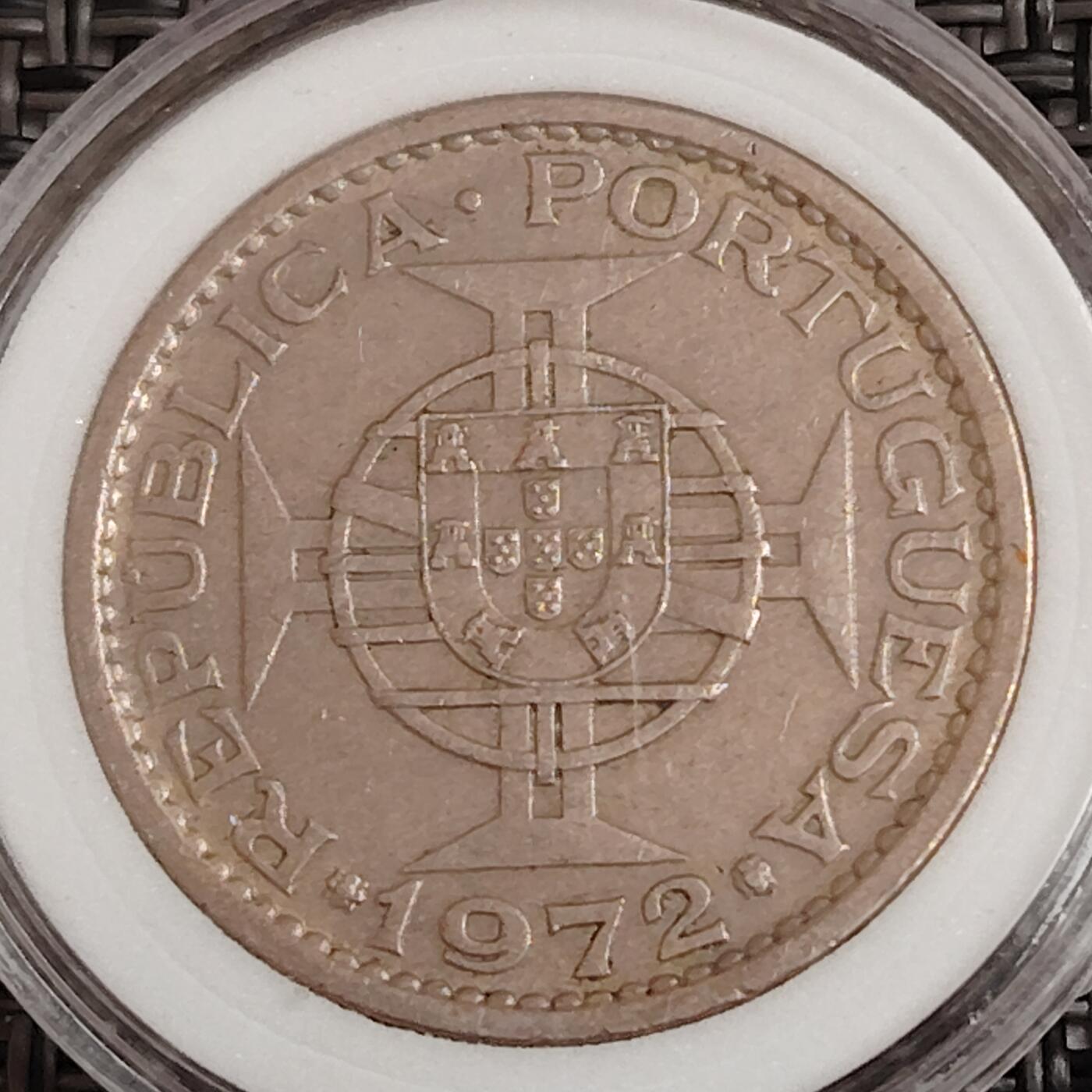 布加迪🐬～世界钱币(上海)🌾第 271 期 /  各国套币和散币 葡属安哥拉🇦🇴 1972年 5埃斯库多