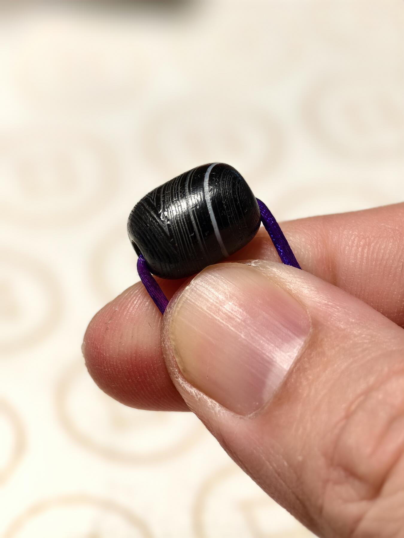 抚柳草堂-第十期章牌钱币  奖章勋章限时免佣 满百包邮 放漏专场 15世纪缠丝玛瑙珠 闻德评级尺寸见标签 适合配串