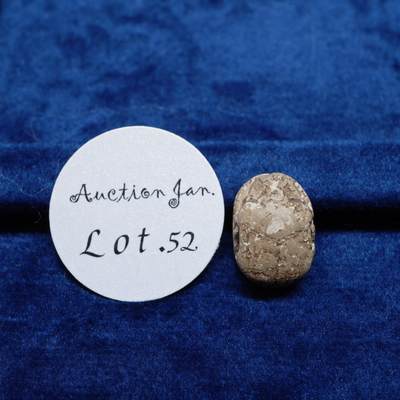 琋语集藏2026年02月欧洲古典打制币拍卖 - 古埃及圣滑石甲虫 （阿努比斯题材）