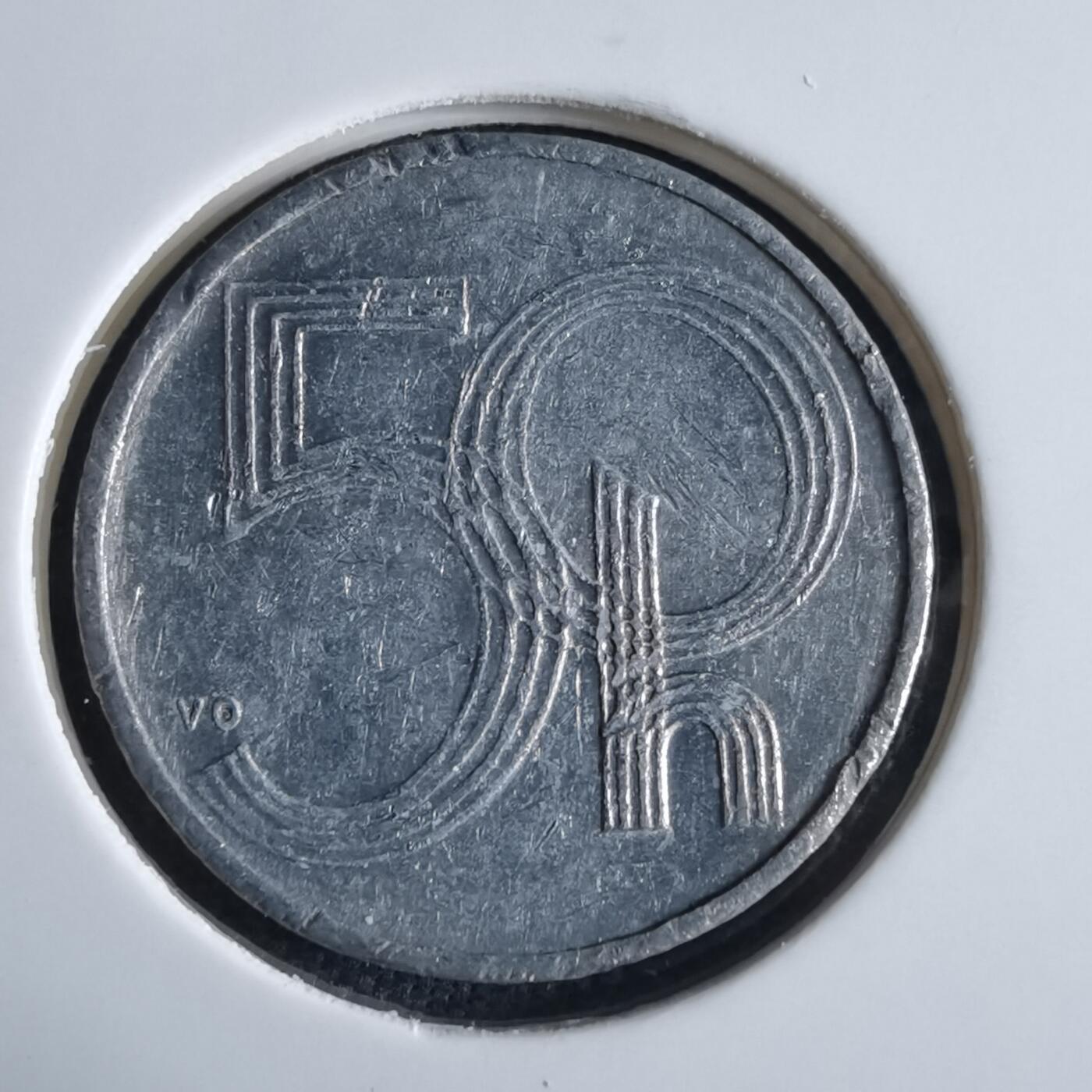 沼泽如烟--第969场 捷克1993年50赫勒