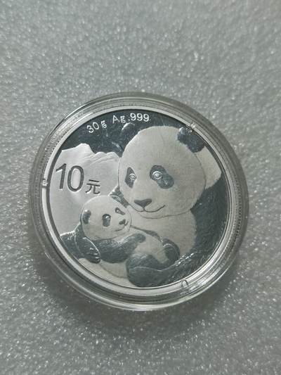 天下钱庄专场欢迎参拍 - 2019熊猫银币