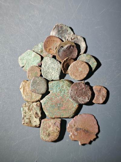 110期新疆红钱粟特钱币丝路钱币专场 - E17丝路铜币