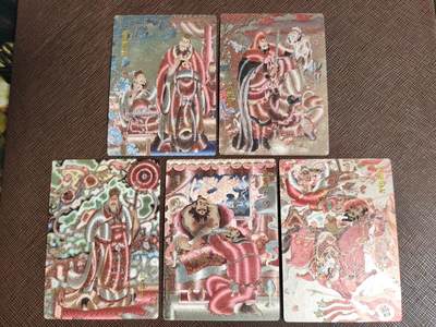 阳大大卡牌拍卖第95期（持续收拍品，周五晚上九点截拍，进群福利早知道） - 昆仑万象 陈岱青 曹操故事5张