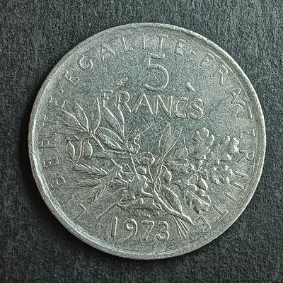 逸泉钱币2026第十五场世界钱币纪念币纸钞A883-1213A - 1032 法国无5法郎播种少女