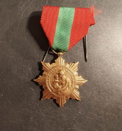 勋章杂货 - 法国金级母亲奖章