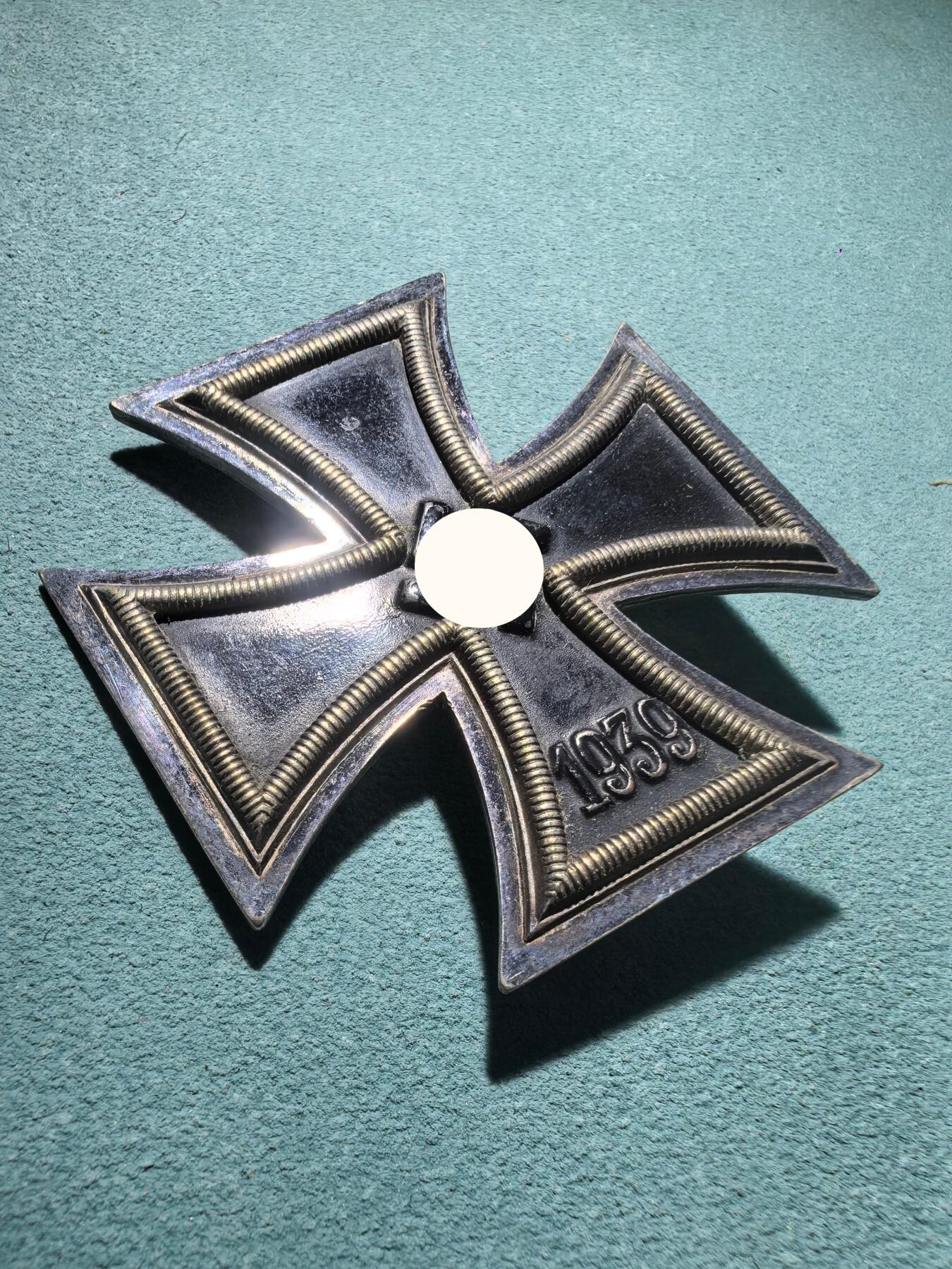 盛世勋华——号角文化勋章邮票专场拍卖第301期 德国（1939）一级铁十字勋章 带原盒 带少见L59厂标（Alois Rettenmaier）