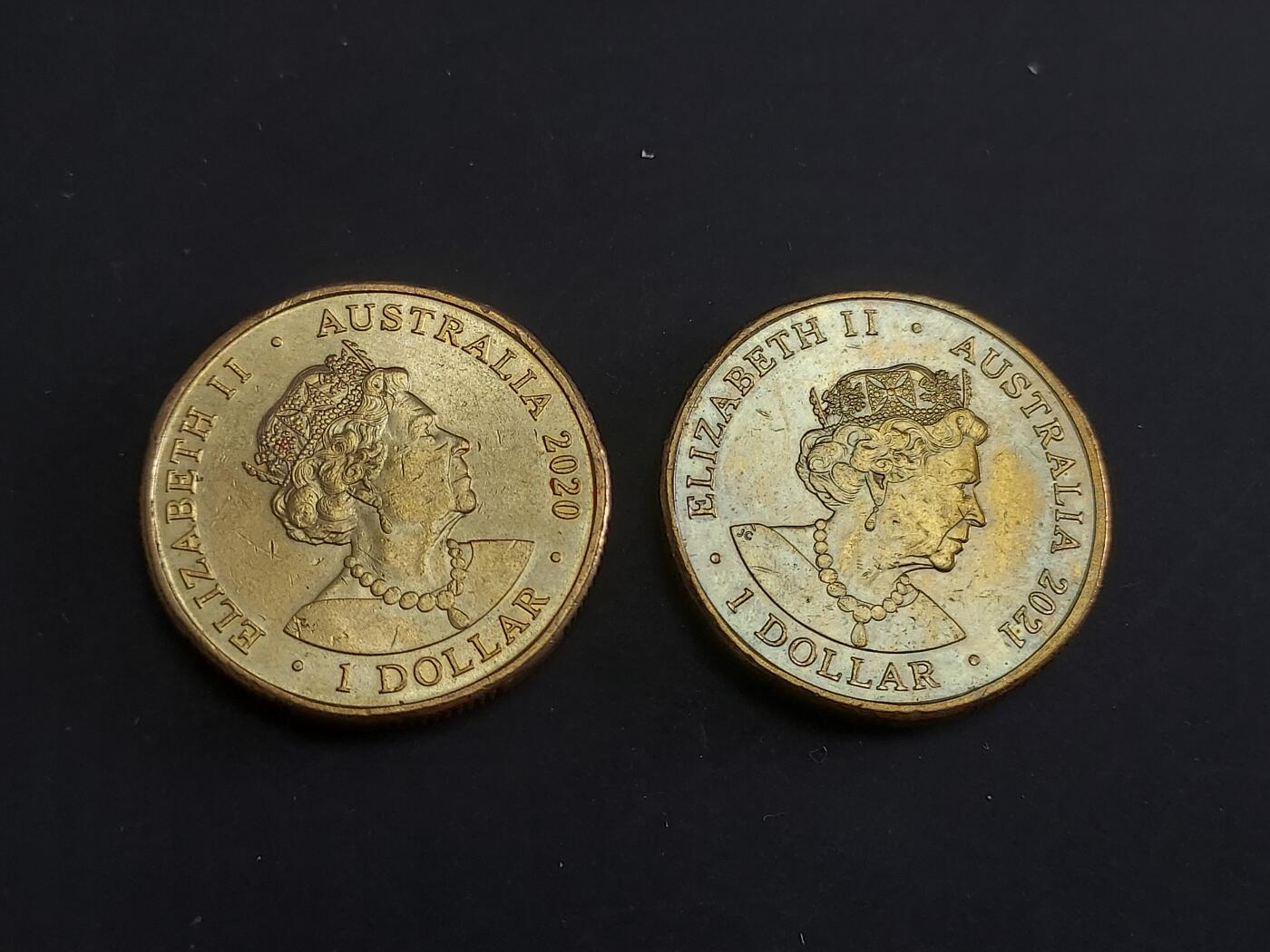 博彦收藏   1月28日 8点 钱币专场 全场包邮 澳洲 donantion dollar 2枚