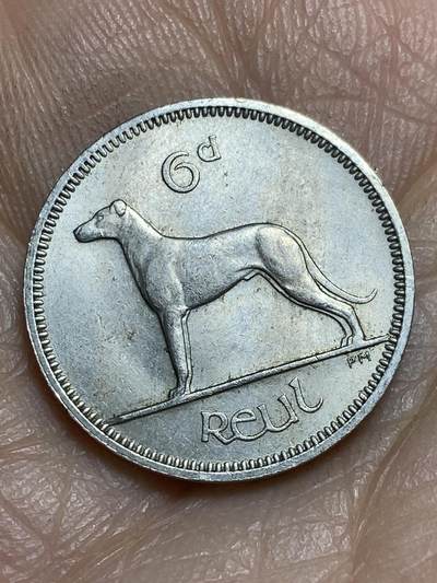 2026年第十四场(总第一百八十三场）外国好品散币场(免佣金) - 爱尔兰🇮🇪1966年6便士(共和国时期第一套)