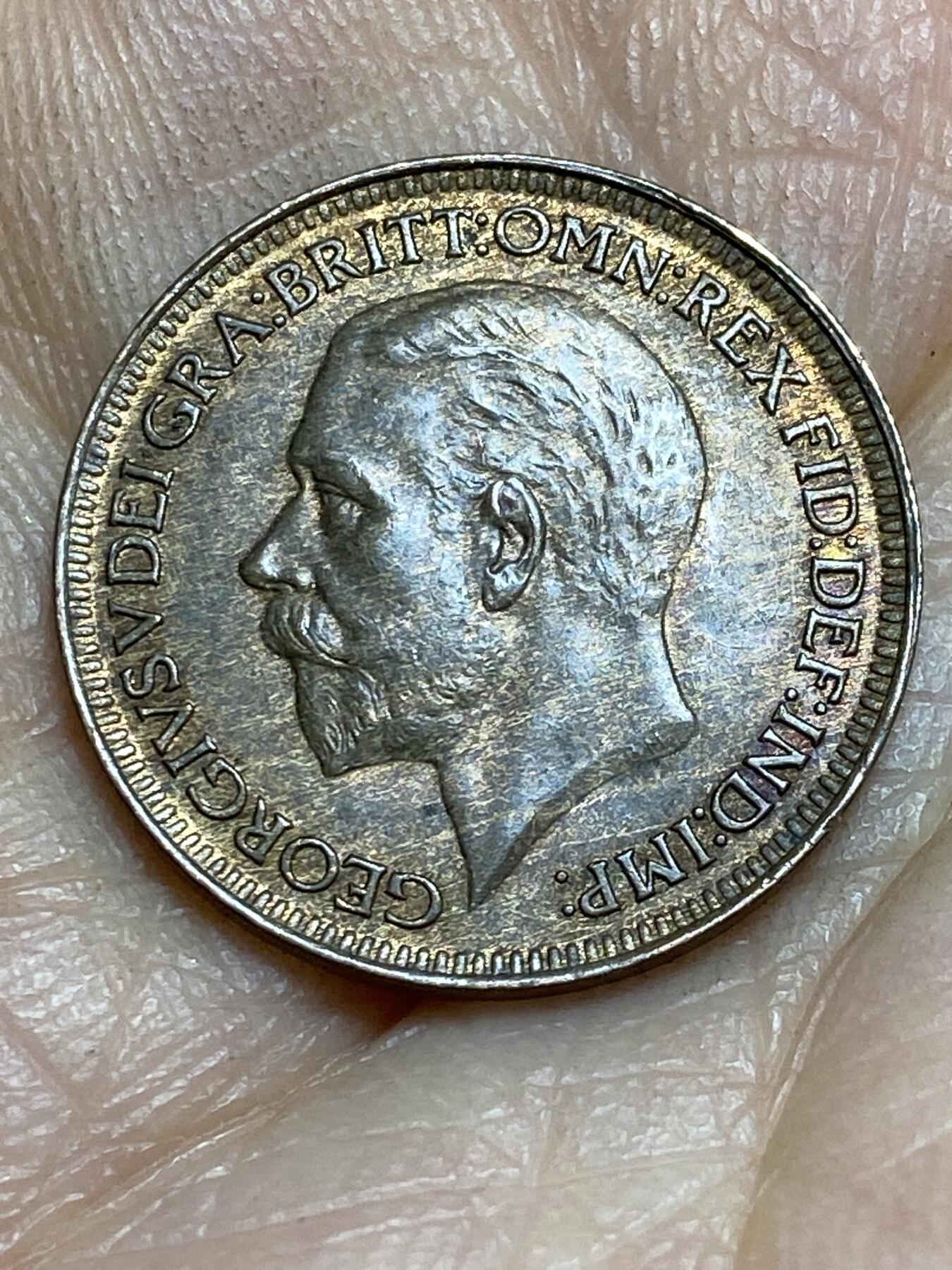 2026年第十四场(总第一百八十三场）外国好品散币场(免佣金) 英国🇬🇧1927年1法新(乔治五世第三版)