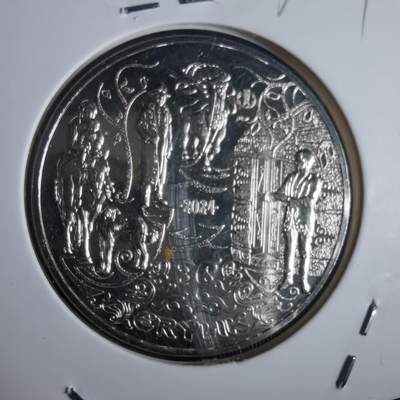 沼泽如烟--第972场 - 哈萨克斯坦2024年200坚戈纪念币