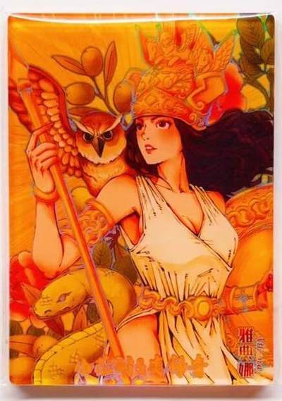 卡有江湖粉丝专场第七期（持续收拍，送拍联系我哦） - 【A款】小花瓣雅典娜 幻彩亚克力