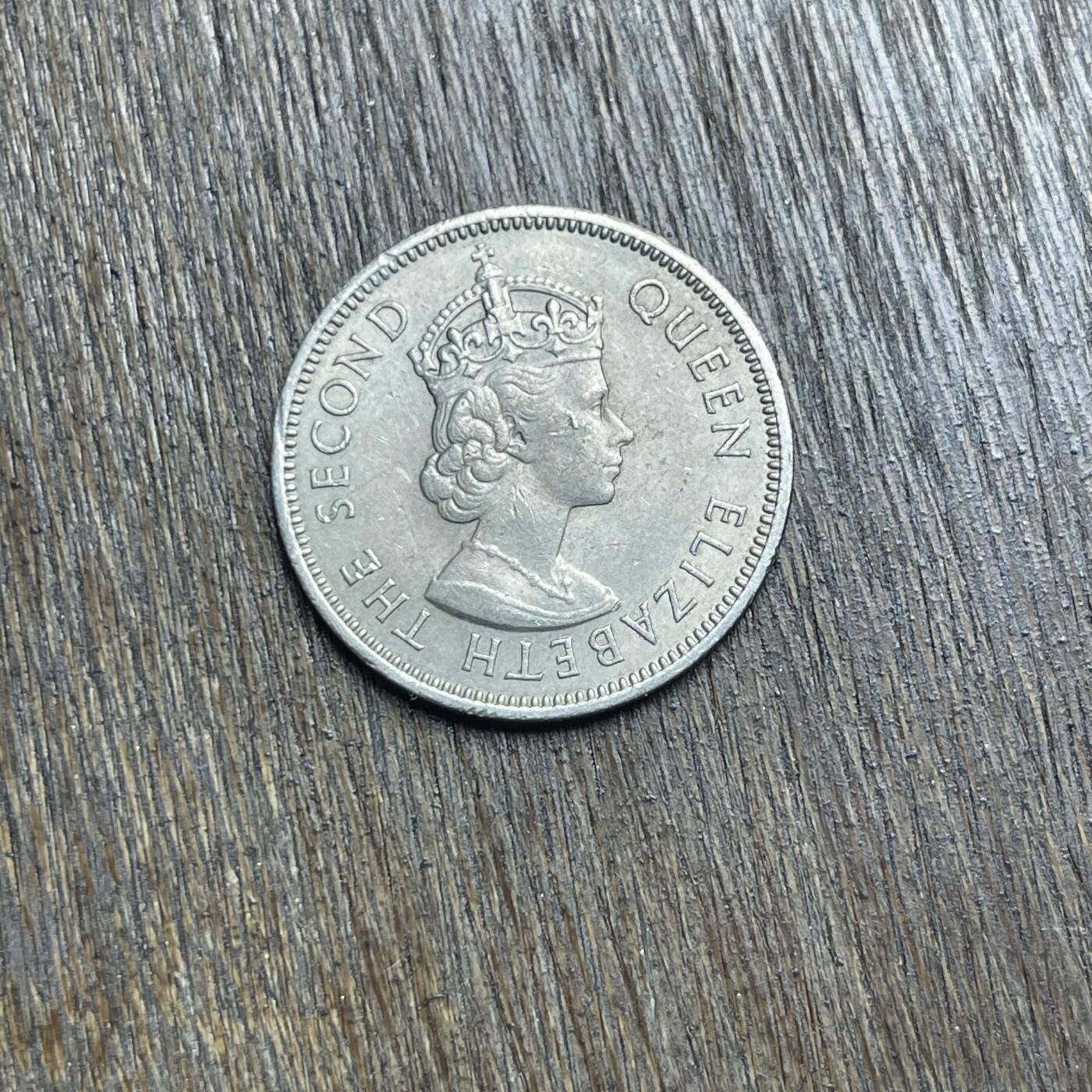 【春节前最后一拍，下一场3.3号】★第139场★散币场。不寄存，30包邮。不满30元，支付5元运费。《接受代拍 代送NGC评级》 98【无寄存】1961 马来亚 20分 镍币