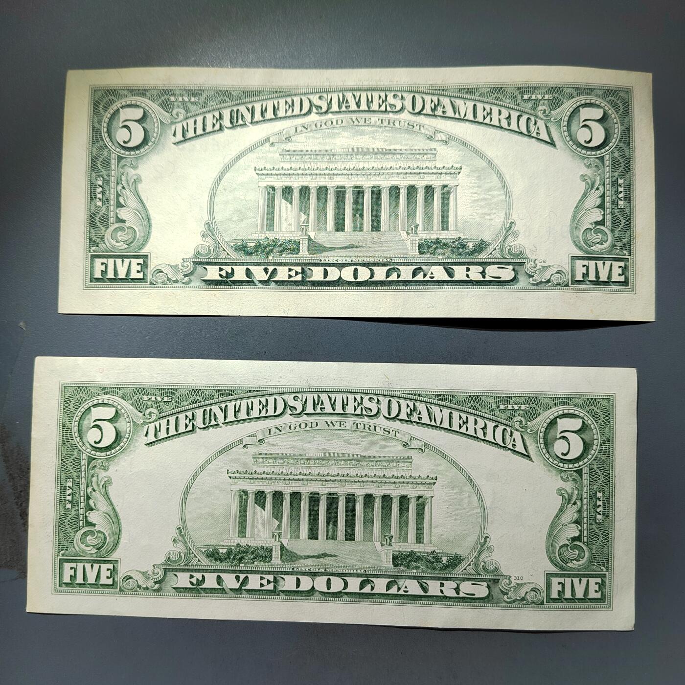 PCAI钱币  25-732  各类纸币专场 美金