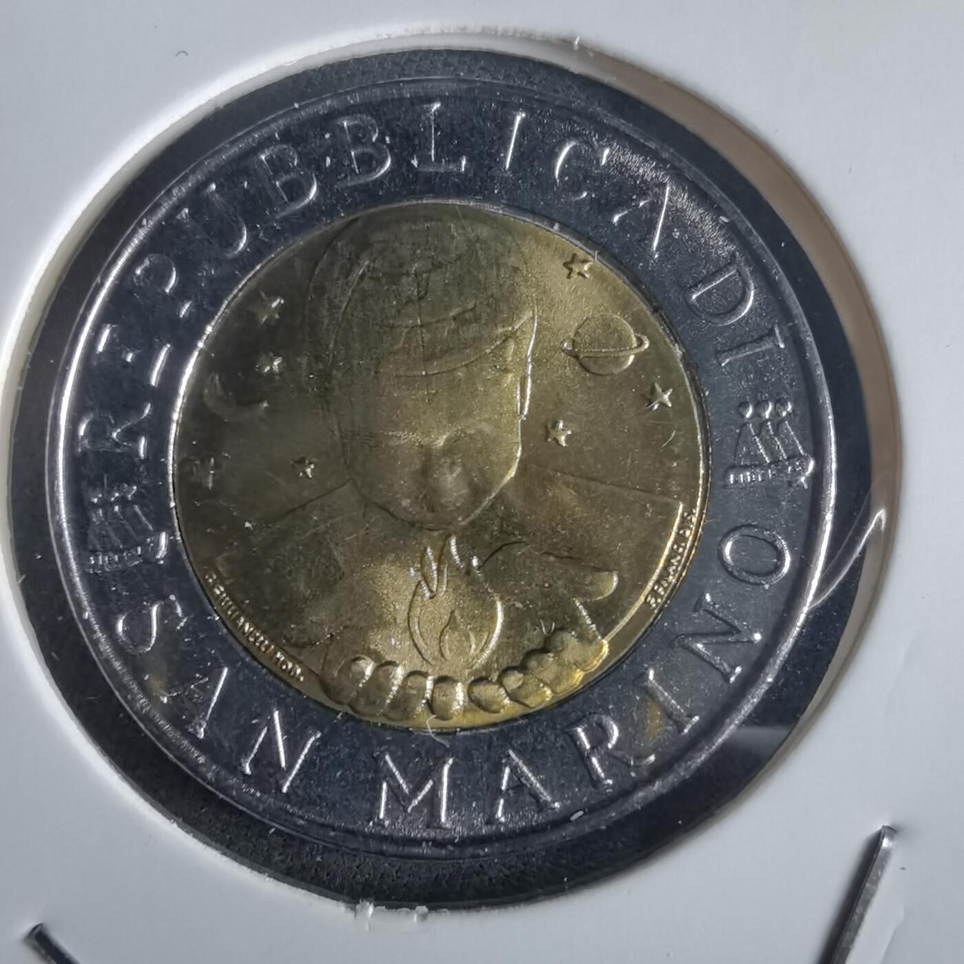 沼泽如烟--第972场 圣马力诺1995年500里拉