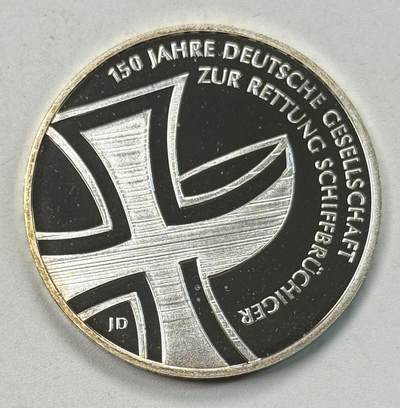 S&S Numismatic世界钱币-拍卖 第119期  - 德国2015年 德国海上搜救服务150年 10欧元精制纪念银币 16克625银
