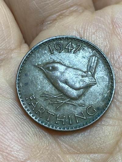 2026年第十四场(总第一百八十三场）外国好品散币场(免佣金) - 英国🇬🇧1947年1法新(乔治六世第一版)