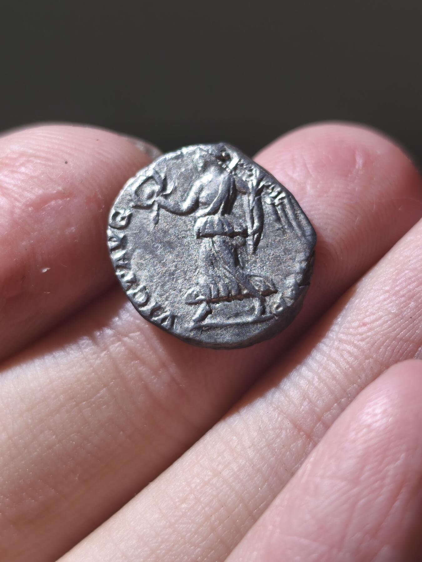 星盘世界钱币一月三十一日古典币专场 古罗马 塞维鲁1第纳尔银币 发行时间:公元193-211年 面值:1第纳尔银币。皇帝塞维鲁戴桂冠头像，罗马帝国第一位来自非洲地区的皇帝。好品相，卷发清晰