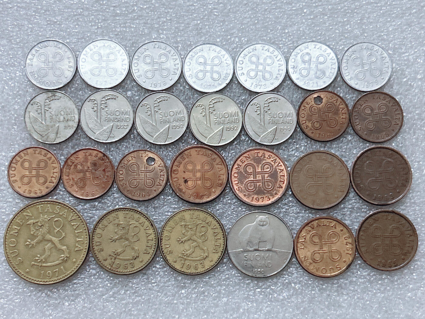 第一海外回流一元起拍收藏 散集专场  第295期 芬兰硬币🇫🇮