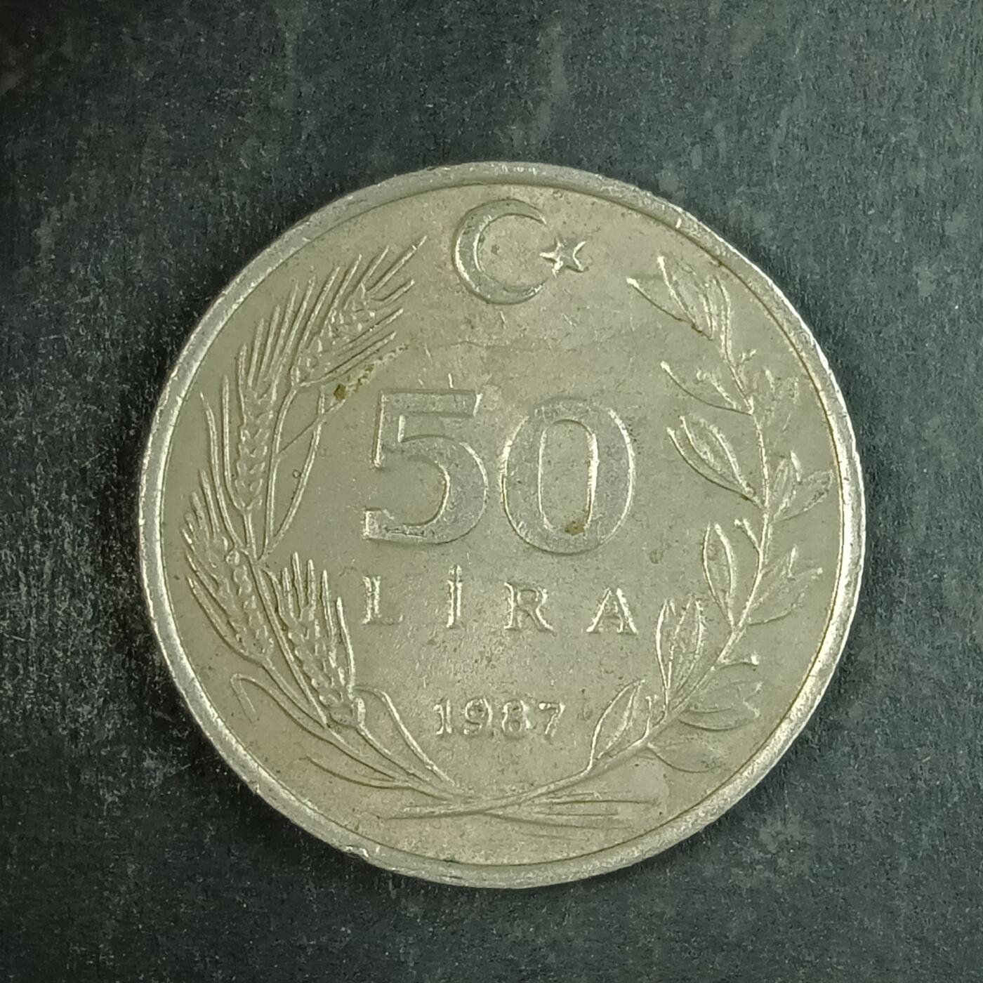 逸泉钱币2026第十五场世界钱币纪念币纸钞A883-1213A 950 土耳其50里拉