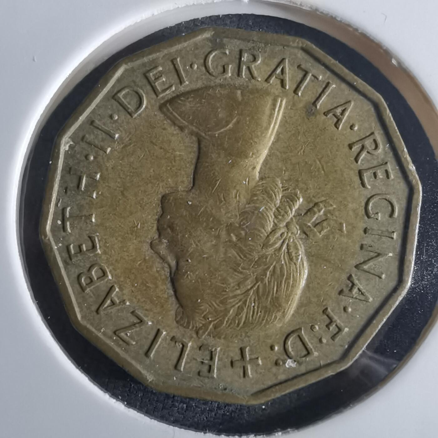 沼泽如烟--第972场 英国1956年3便士