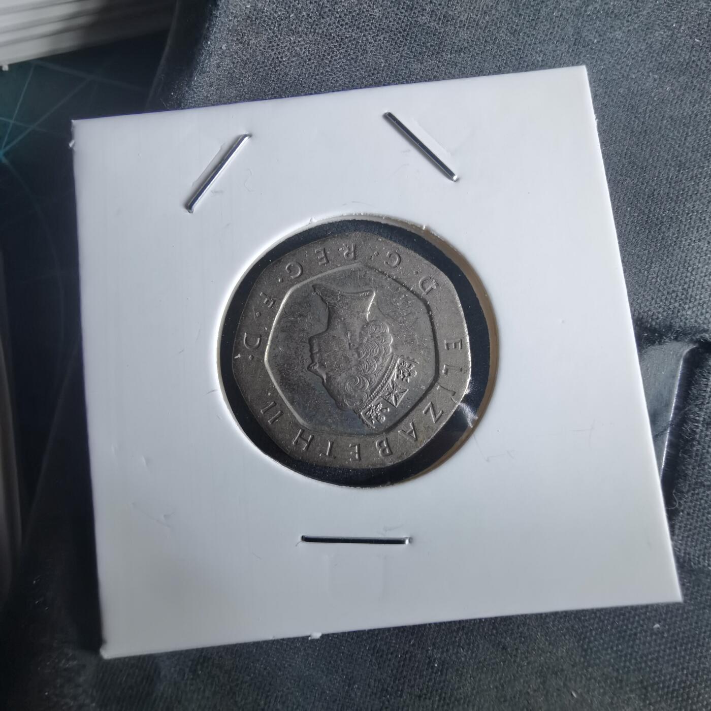 沼泽如烟--第972场 英国1995年20便士