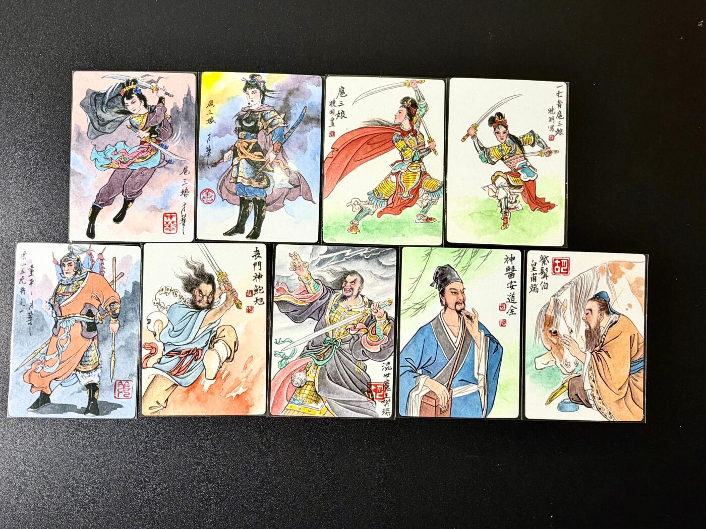 NO.22 好又多金牌大场，年前倒数第3期！每周一站式配齐，方便凑单！（周6晚9点截拍，卖家送拍0抽成！） 九轩 扈三娘普卡4张+胡晓明水浒普卡5张（董平、安道全、鲍旭、樊瑞、皇甫端）