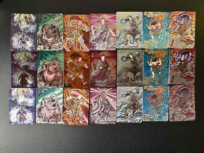 NO.22 好又多金牌大场，年前倒数第3期！每周一站式配齐，方便凑单！（周6晚9点截拍，卖家送拍0抽成！） - 百里 王涌喆新绘西游记 特卡 粗闪+半粗+光刻 三工艺21张