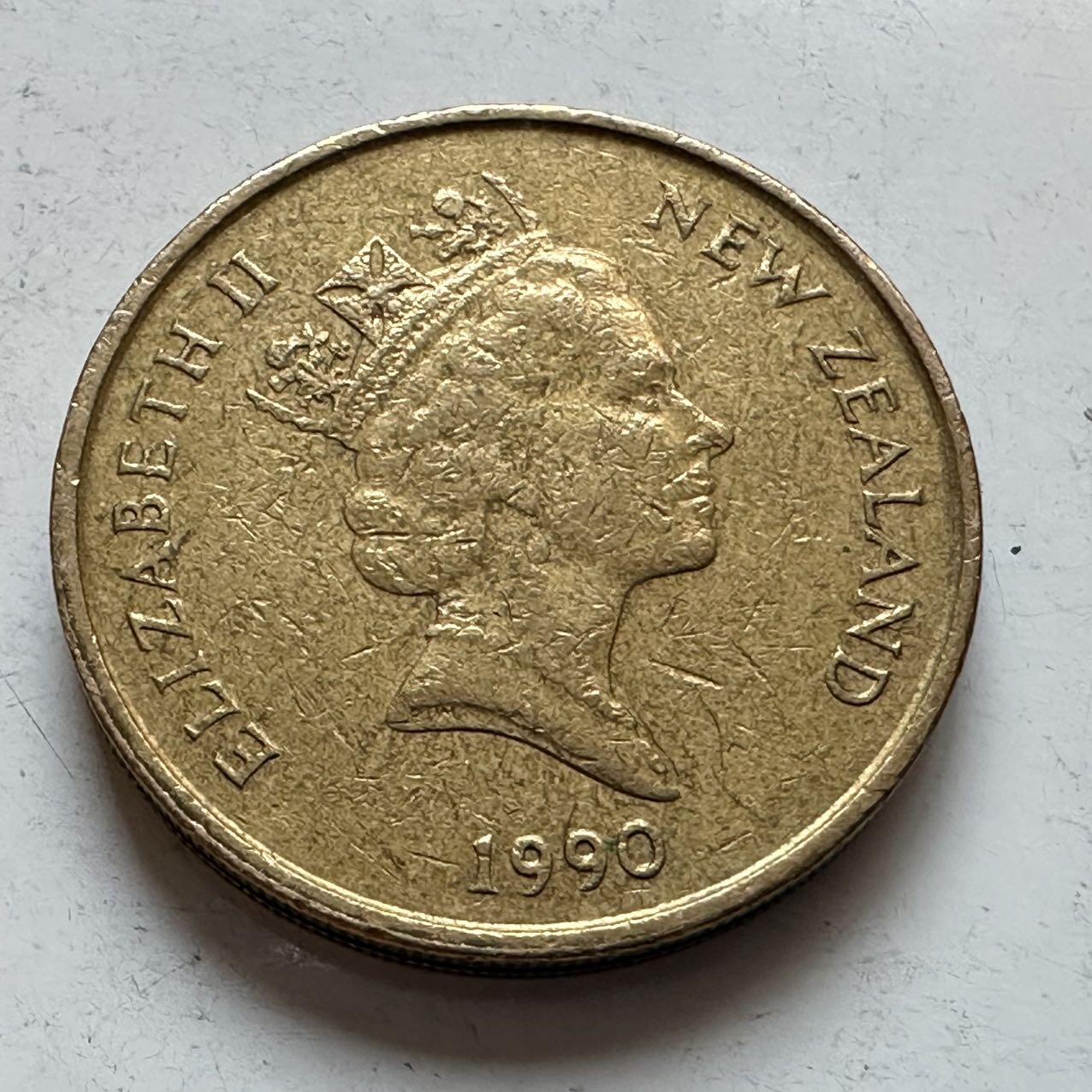 🌹外币初藏🌹🐯2026年第11场  每周二四六晚8️⃣点 接代拍 新西兰1990年¥2