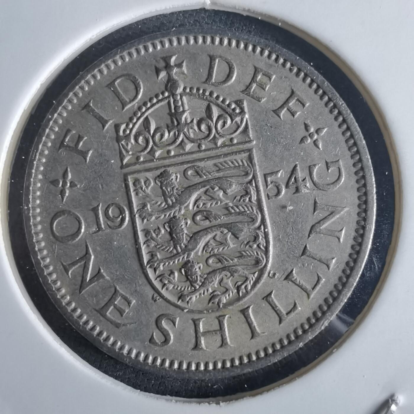 沼泽如烟--第972场 英国1954年1先令