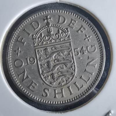 沼泽如烟--第972场 - 英国1954年1先令