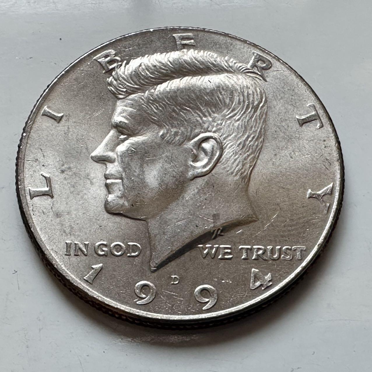 🌹外币初藏🌹🐯2026年第11场  每周二四六晚8️⃣点 接代拍 1994年半美元