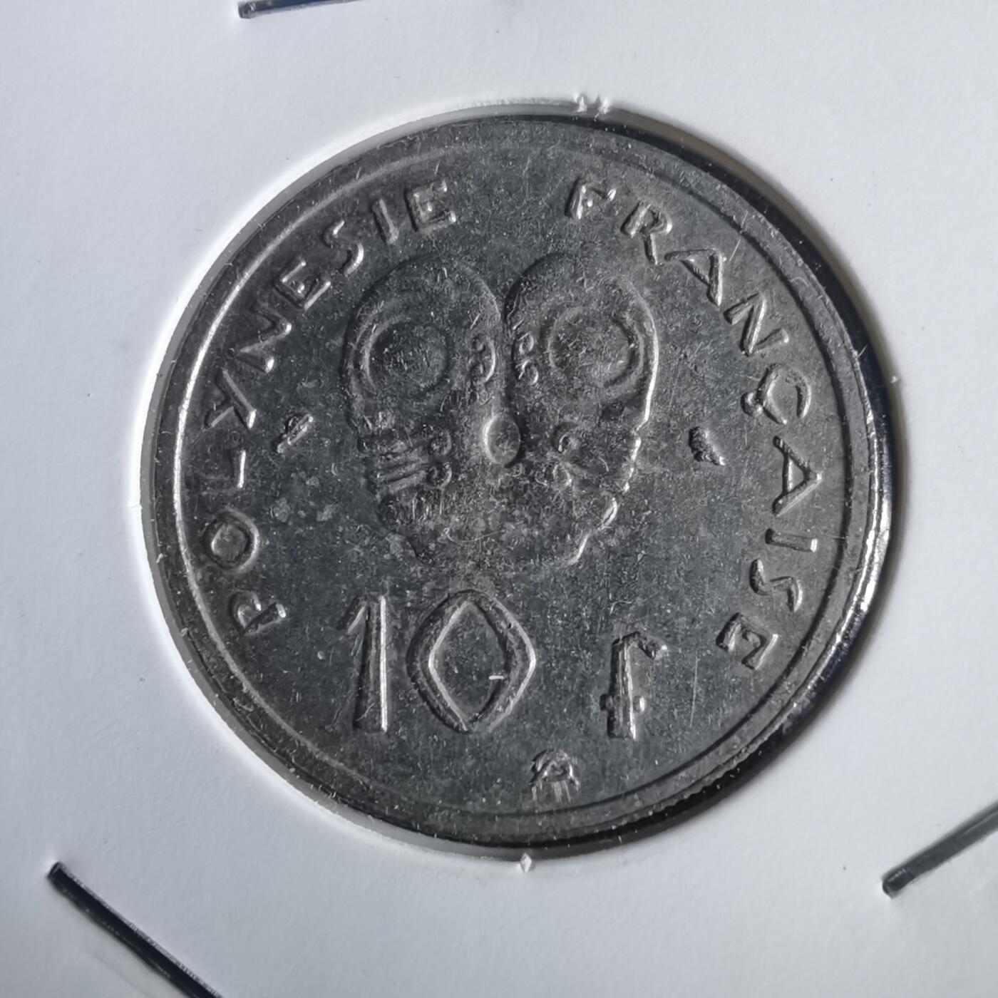 沼泽如烟--第972场 法属波利尼西亚1967年10法郎