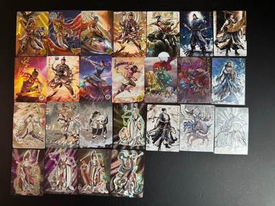 NO.22 好又多金牌大场，年前倒数第3期！每周一站式配齐，方便凑单！（周6晚9点截拍，卖家送拍0抽成！） - 道义水浒+张建东水浒+列仙传一包 共25张