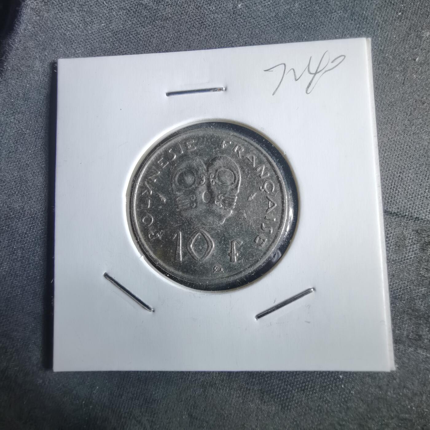 沼泽如烟--第972场 法属波利尼西亚1983年10法郎