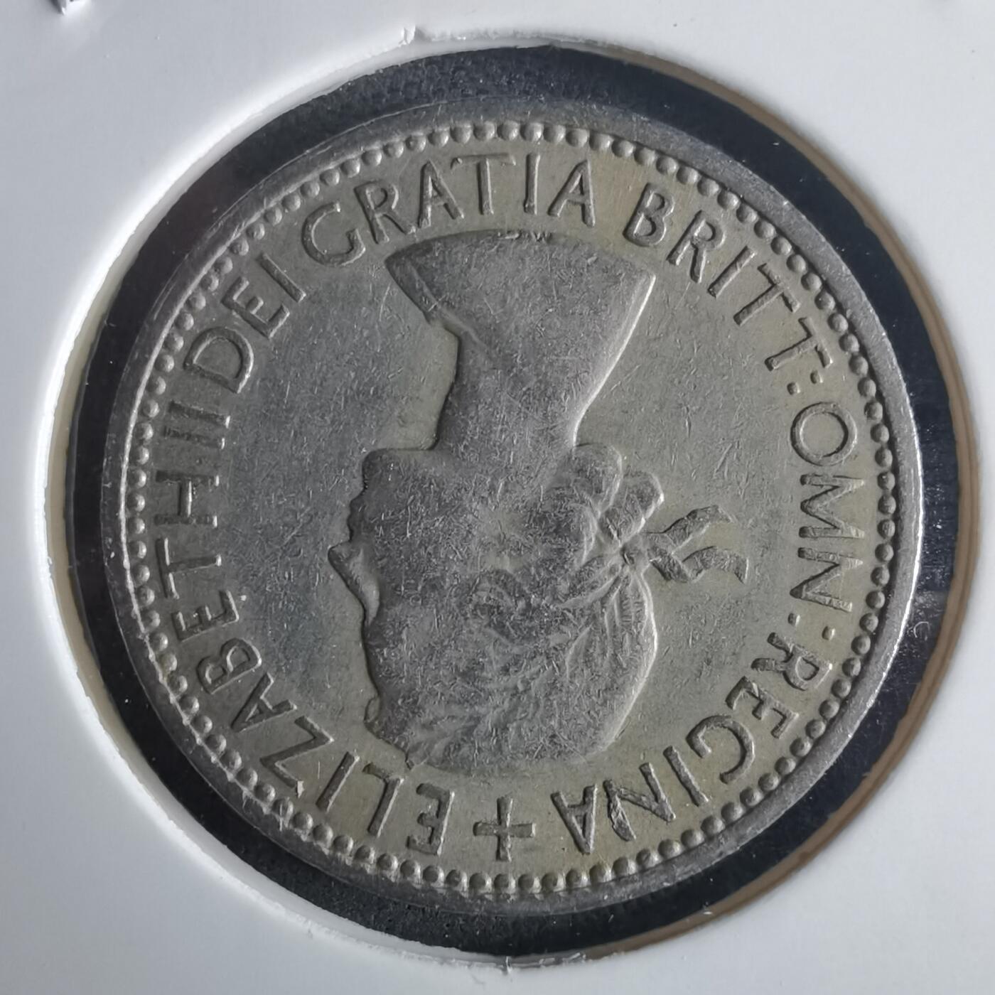 沼泽如烟--第972场 英国1953年1先令