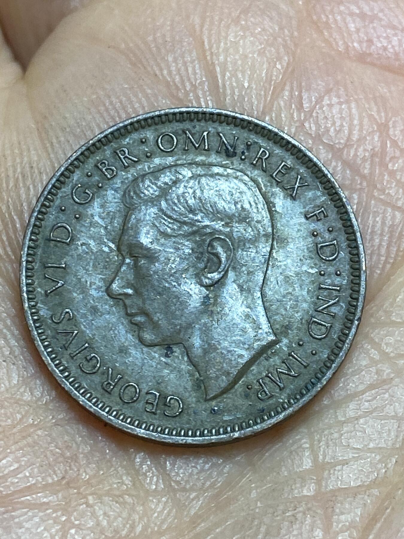 2026年第十四场(总第一百八十三场）外国好品散币场(免佣金) 英国🇬🇧1947年1法新(乔治六世第一版)