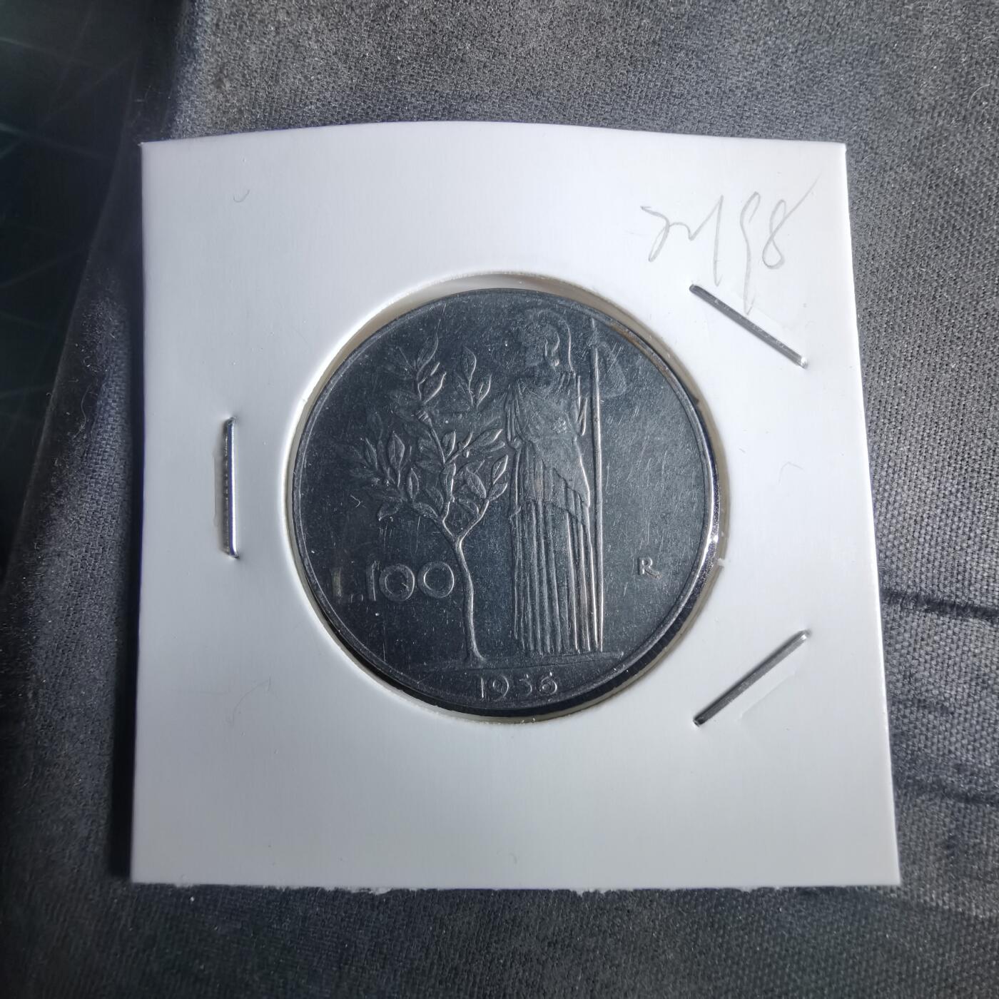 沼泽如烟--第972场 意大利1956年100里拉