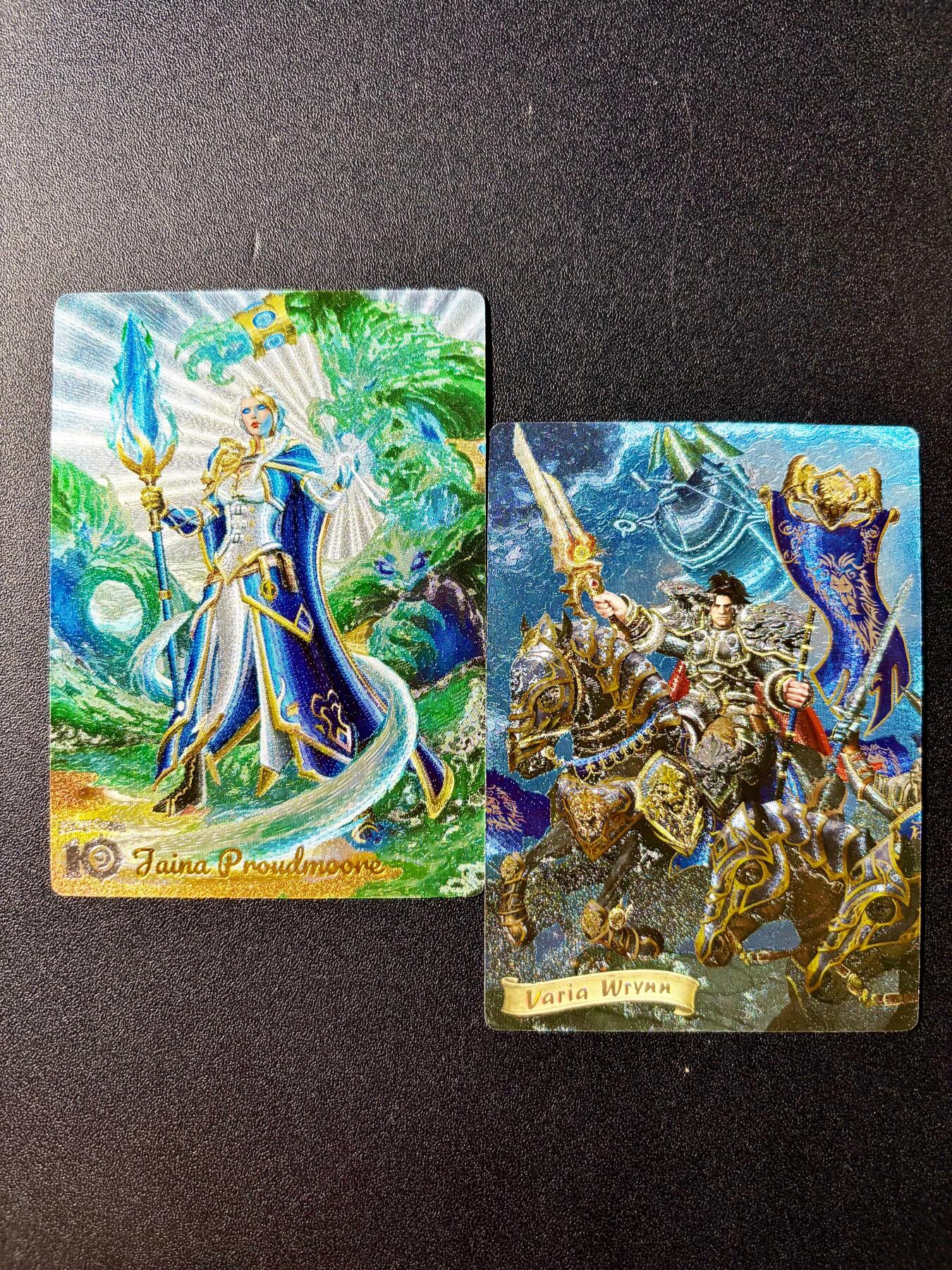 NO.22 好又多金牌大场，年前倒数第3期！每周一站式配齐，方便凑单！（周6晚9点截拍，卖家送拍0抽成！） 奇点 魔兽争霸 炉石传说 吉安娜 瓦里安 粗闪两张