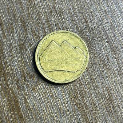 【春节前最后一拍，下一场3.3号】★第139场★散币场。不寄存，30包邮。不满30元，支付5元运费。《接受代拍 代送NGC评级》 - 78【无寄存】1984 埃及 5米莉姆 铜币