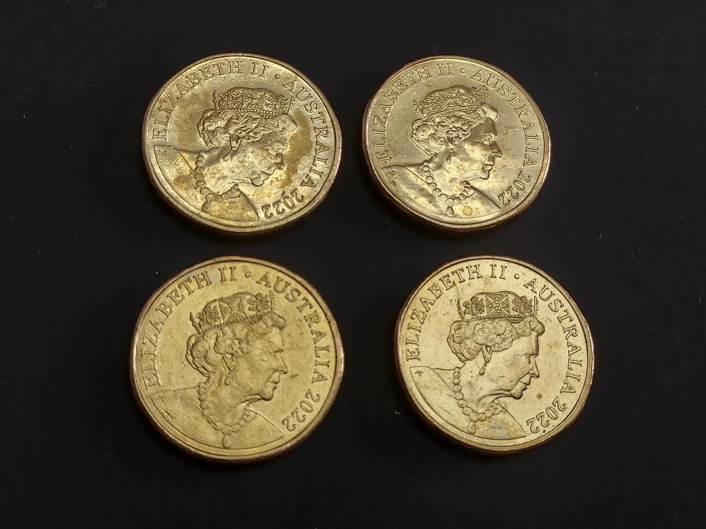 博彦收藏   1月28日 8点 钱币专场 全场包邮 澳洲恐龙纪念币4枚 